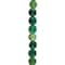 Green Quartz Faceted Coin Beads by Bead Landing™